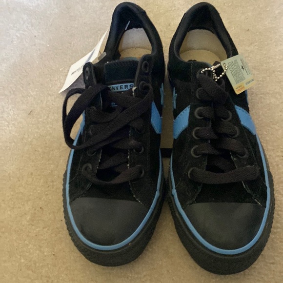 Converse Other - NWT Converse Suede Navy Blue Sneakers. Unisex.